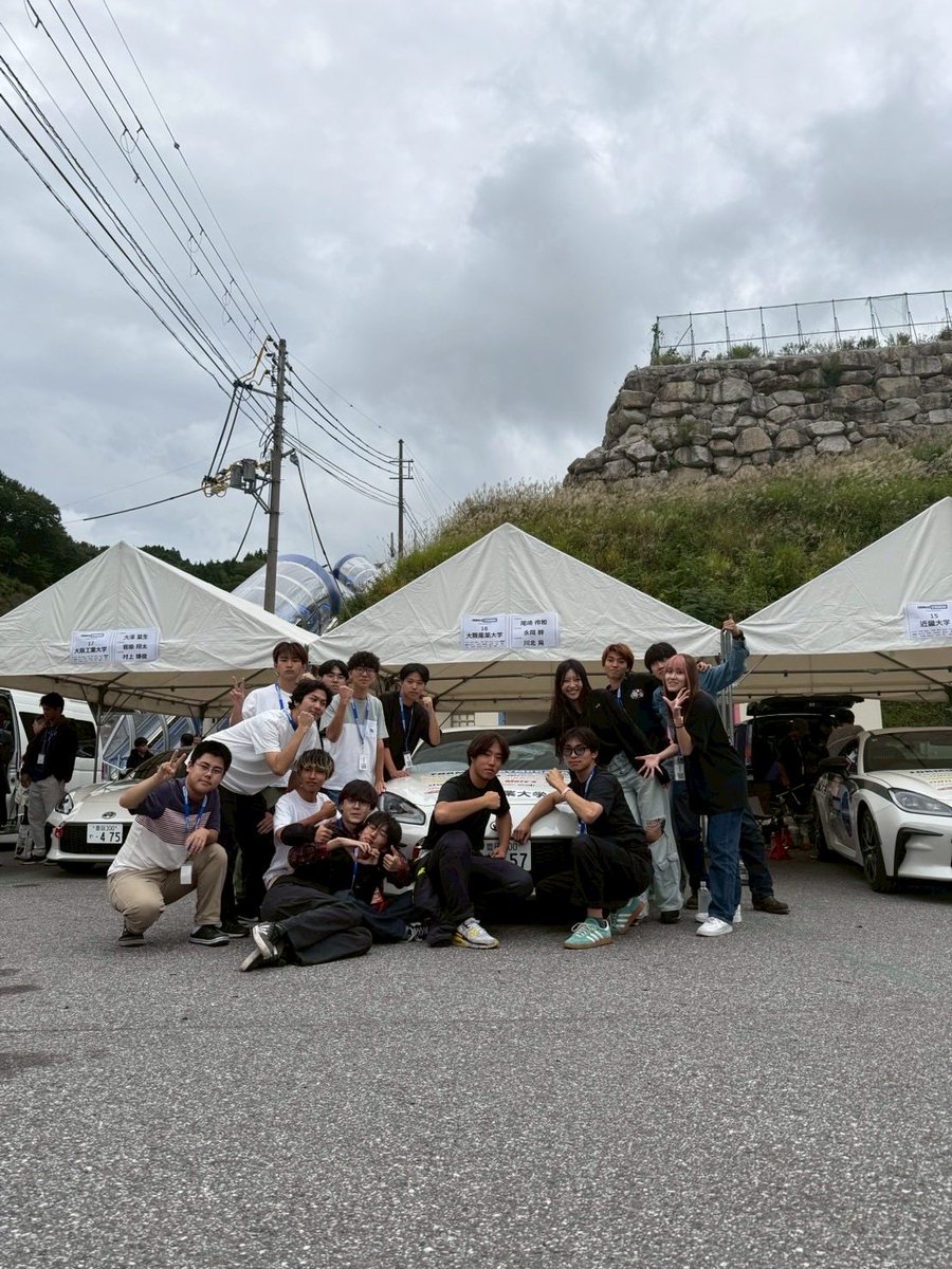 大阪産業大学 体育会自動車部 tweet media