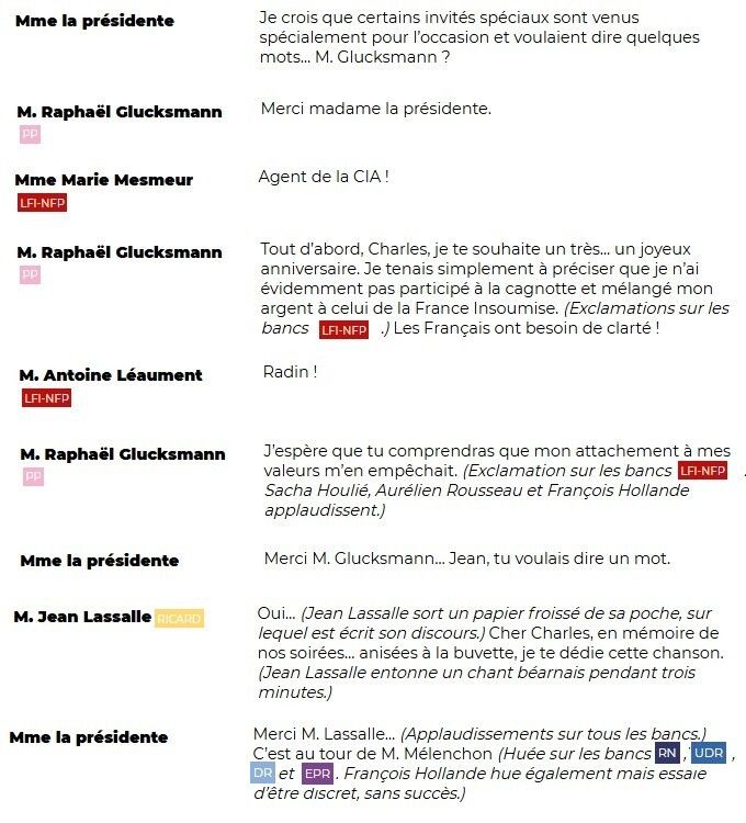 Out Of Context Assemblée Nationale tweet media