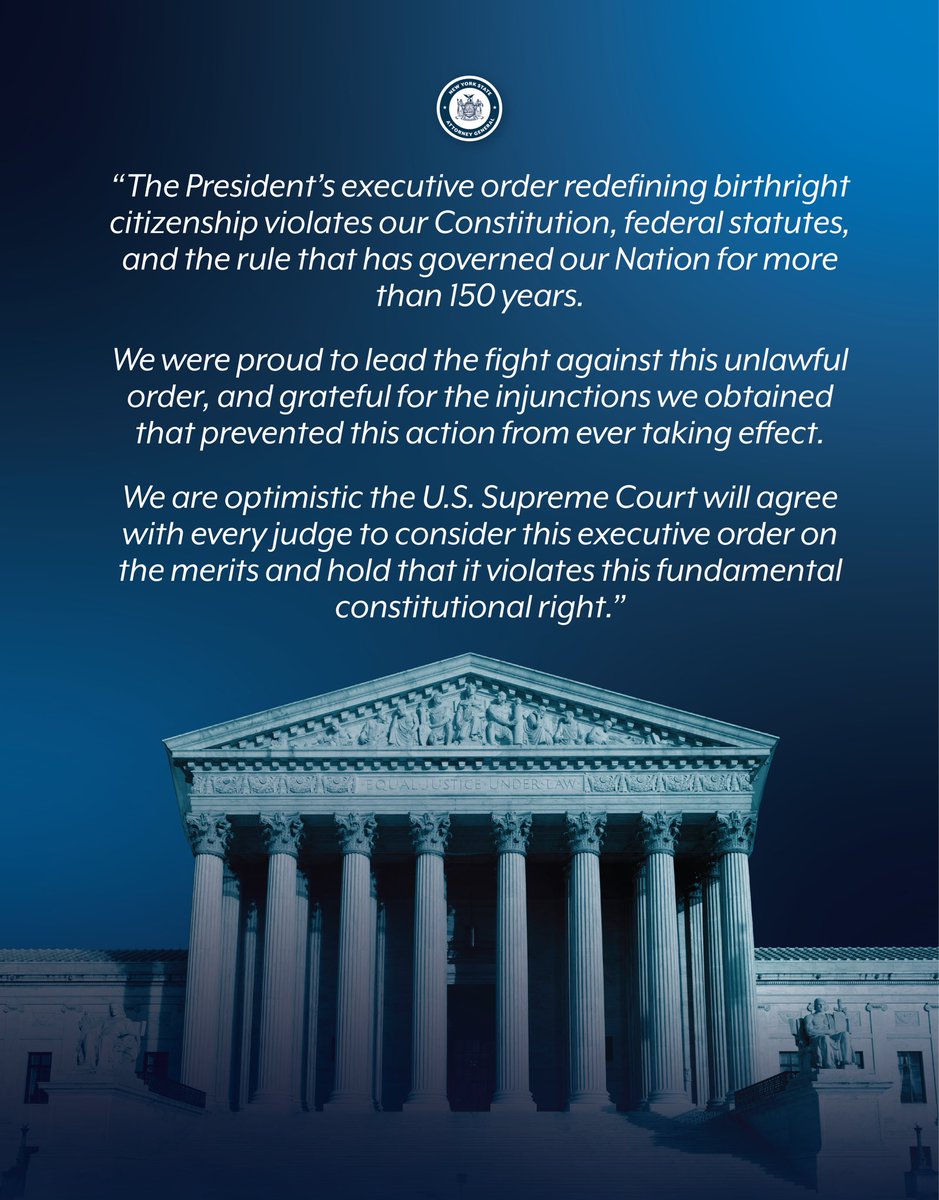 NY AG James tweet media