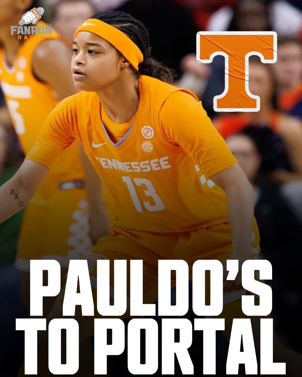 BREAKING: Tennessee’s Mia and Mya Pauldo plan to enter the transfer portal.

The highly-recruited twins are leaving Rocky Top after just one season with the Lady Vols.

Mia, a five-foot-six freshman, averaged 10.4 ppg, 2.5 apg and 1.1 spg this season. 

Mya, a five-foot-six
