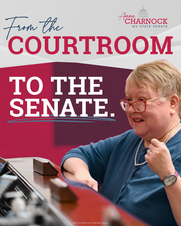 CharnockForWV's tweet photo. From the courtroom to the Senate, experience that delivers results.

I am ready to fight for you where it matters most.

#CharnockForWV https://t.co/v4udXqoxYV