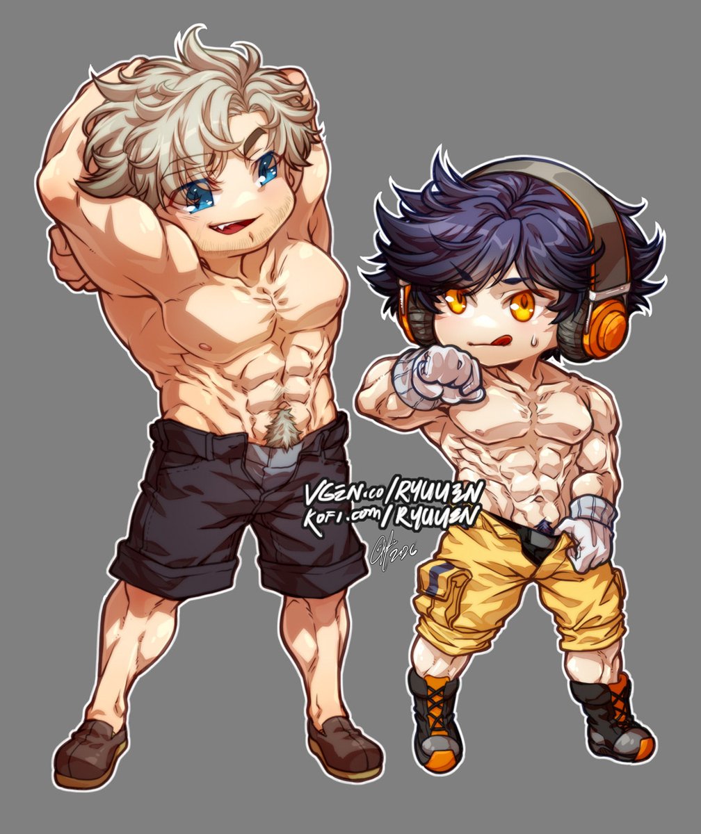 Ryuu🐰• !Comms Open! • Abs Connoisseur •💀⏳🎼💄 tweet media