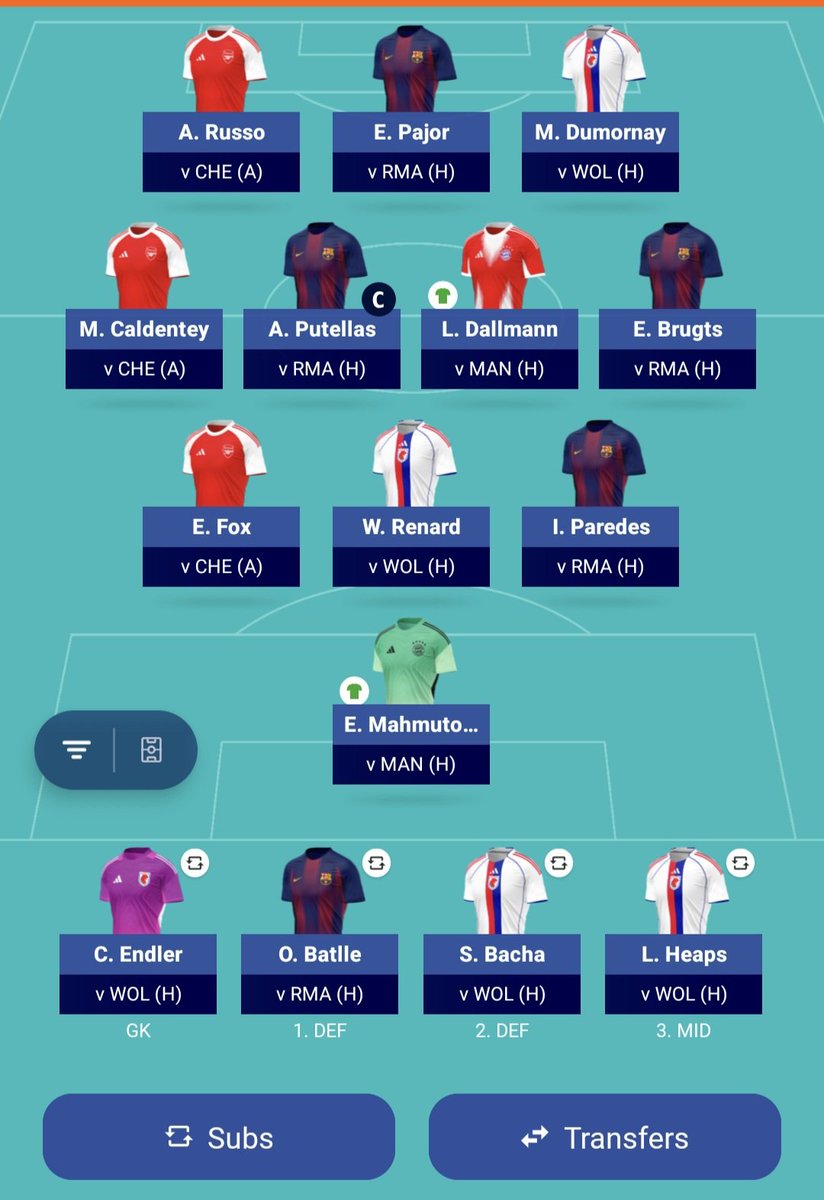 Lo_K_i's tweet photo. @Schurrle_FWSL Thinking about Russo>Harder and Heaps>James or a Bayern midfielder. What do you think? https://t.co/syR1E5i1w9
