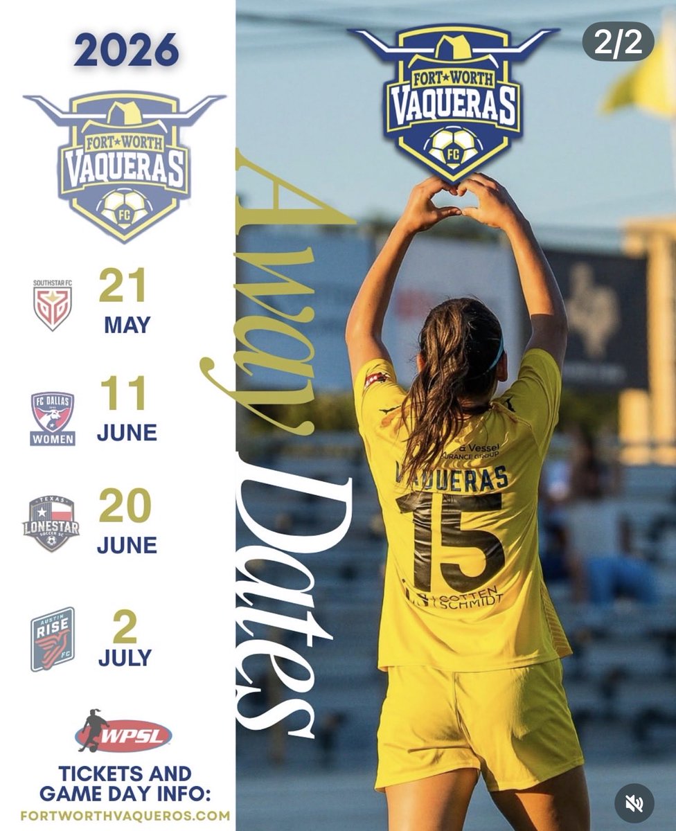 Logan13Soccer's tweet photo. Something fun &amp; exciting coming up! This summer I will be playing for the Ft Worth Vaqueras in the WPSL! https://t.co/RiUwFfR3zG
