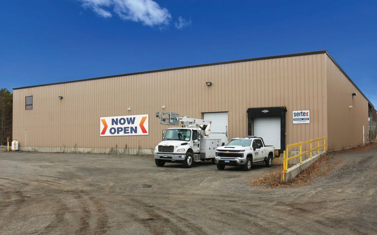 SertexUS's tweet image. ⚡Now open in Maine: Sertex’s first regional office in Sidney will power engineering, construction, and logistics for the statewide MOOSE Net middle‑mile build 👷 🌐 📶 
bit.ly/486LSxK
#BroadbandForAll #MiddleMile #Connectivity
