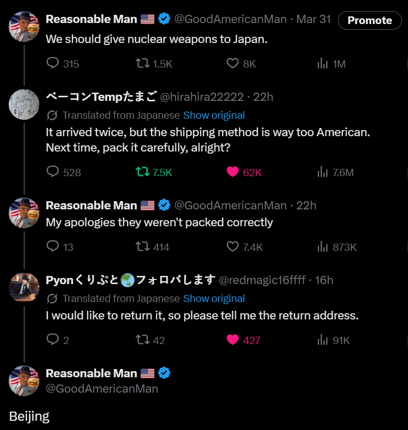 Reasonable Man 🇺🇸 tweet media