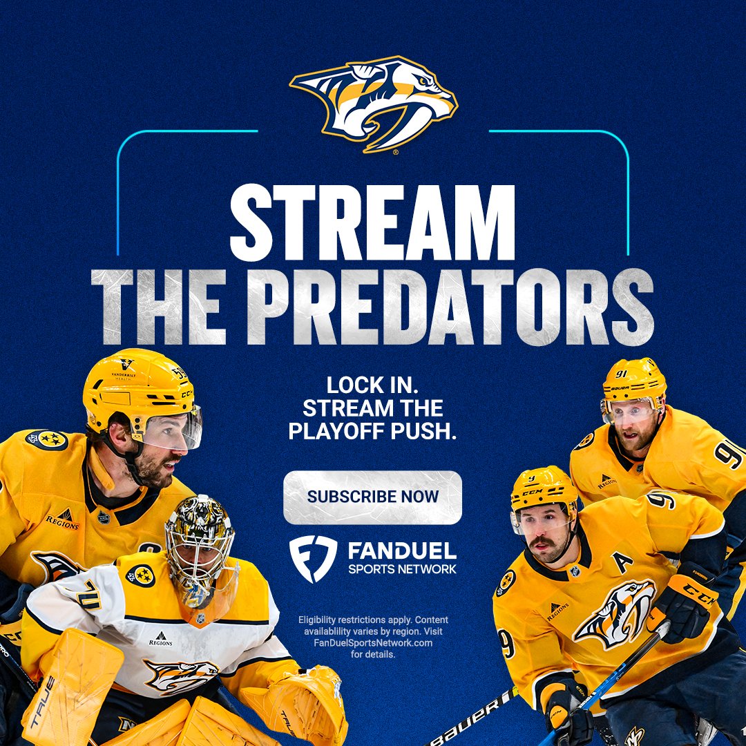 Predators On FanDuel Sports Network tweet media