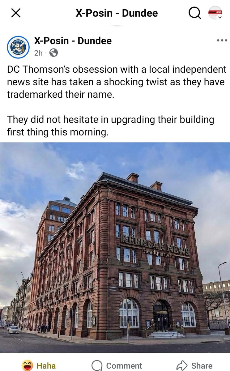 RebreakNews's tweet image. Actually funny #dundee