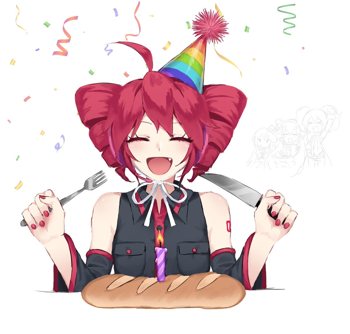 remueni73's tweet photo. I missed Teto's birthday in Japan time https://t.co/yFhAutX9dc