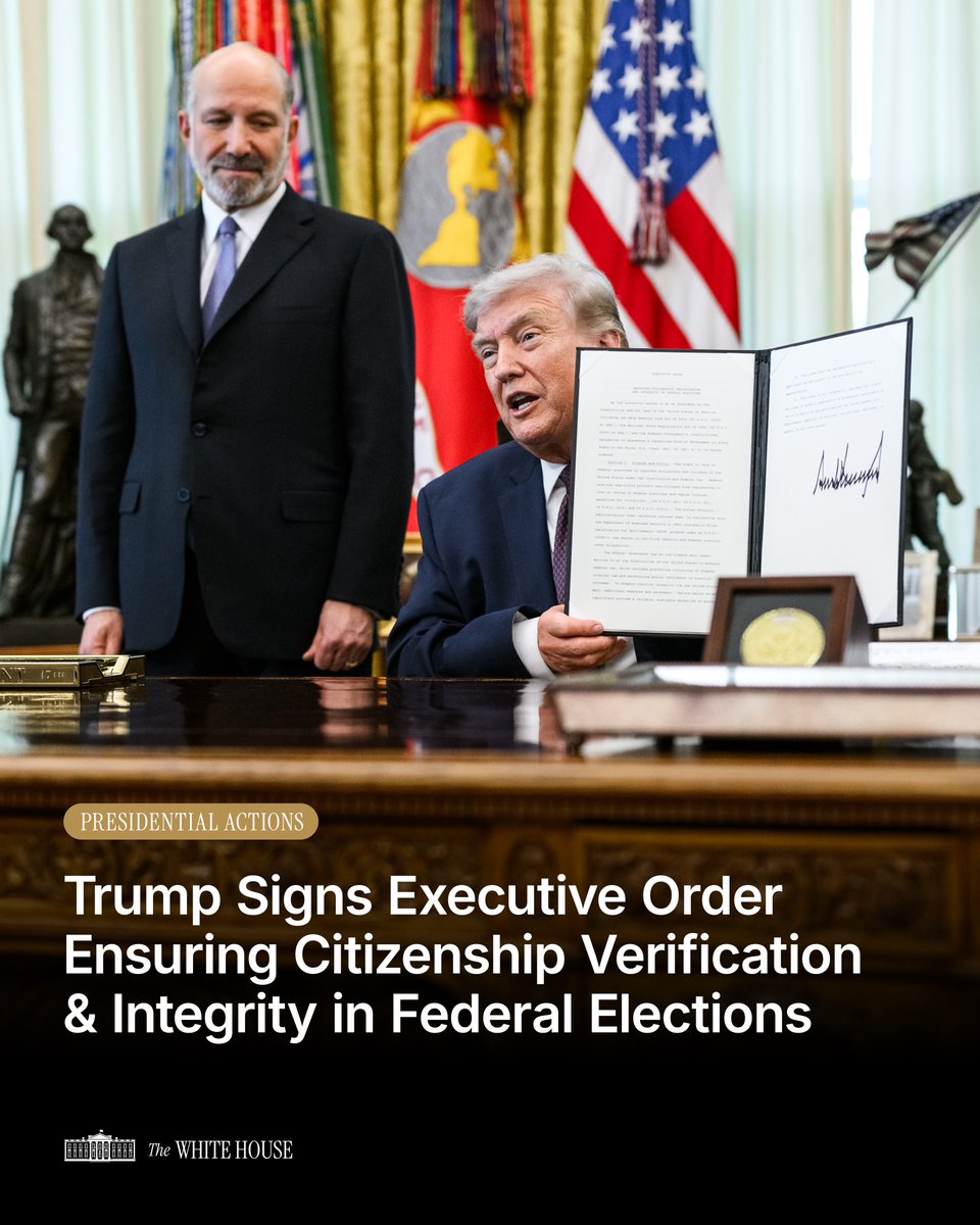 The White House tweet media