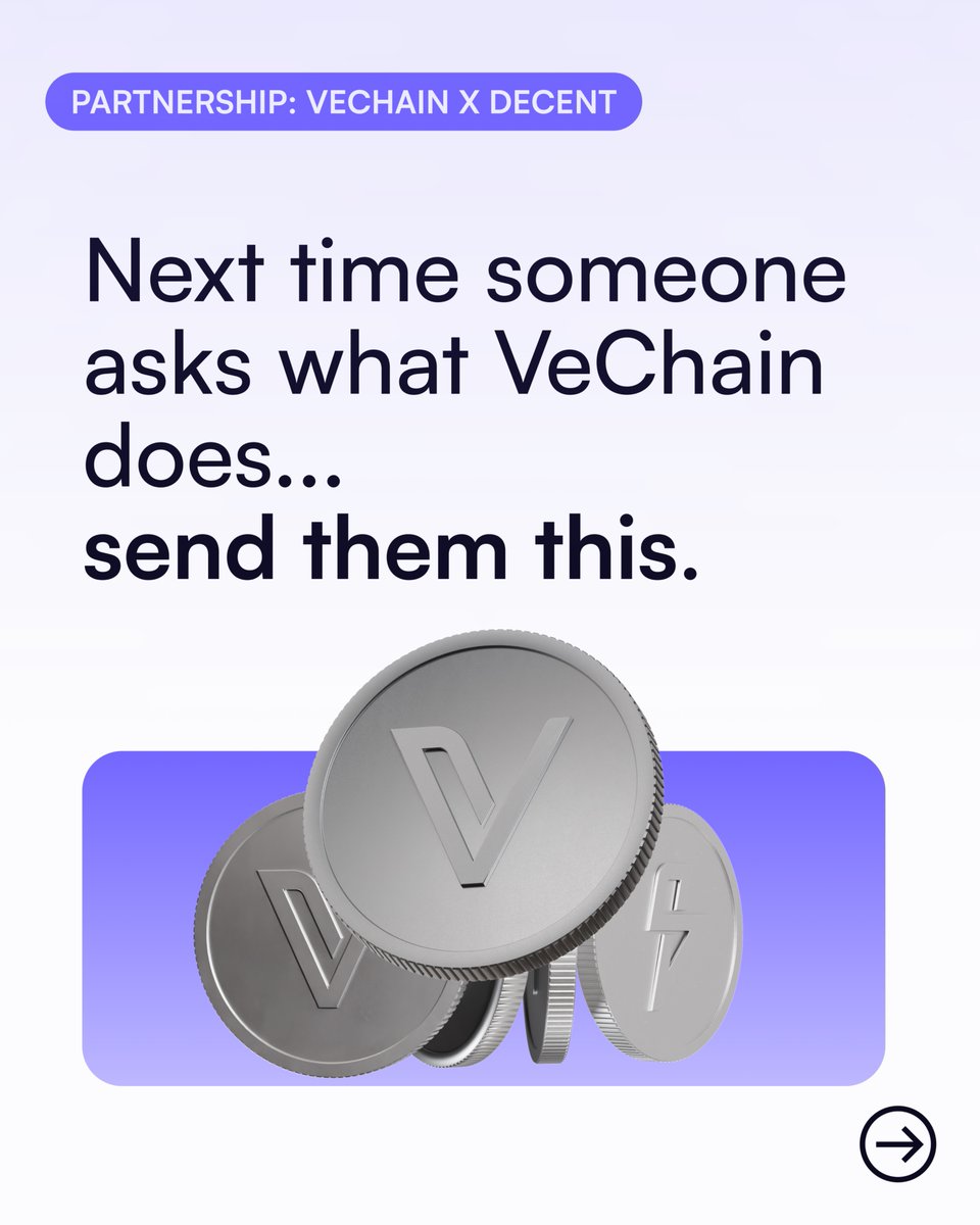 VeChain tweet media
