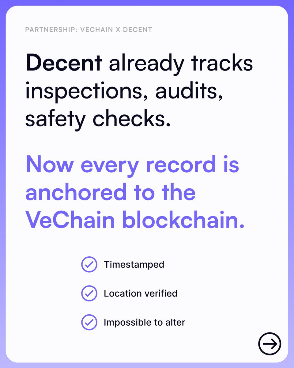 VeChain tweet media