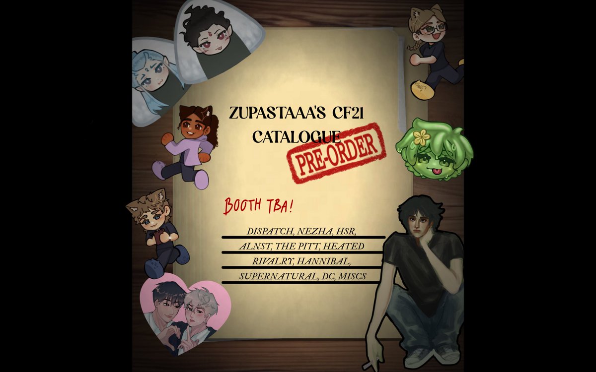 ziiii 🍉 cf22 catalogue is up! tweet media