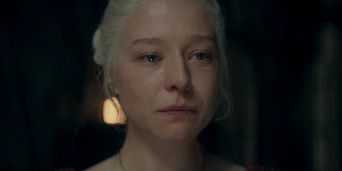 rhaenyra targaryen scenes tweet media
