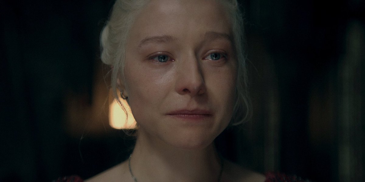 rhaenyra targaryen scenes tweet media