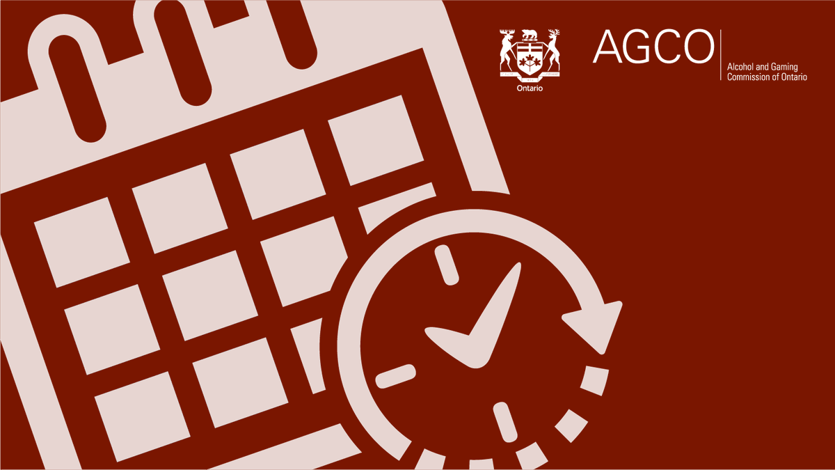 AGCO_Racing's tweet photo. Until further notice, the AGCO Licensing Office at @WoodbineSB will be open 4pm-8pm Mondays and Fridays only. For assistance outside these hours please contact racinglicensing@agco.ca https://t.co/ZaWgYutoZB