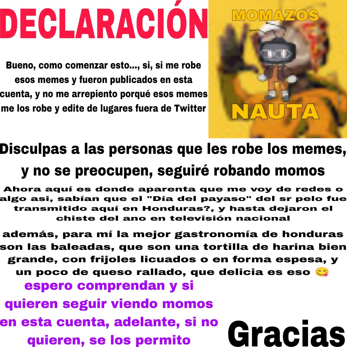 Momazos Nauta tweet media