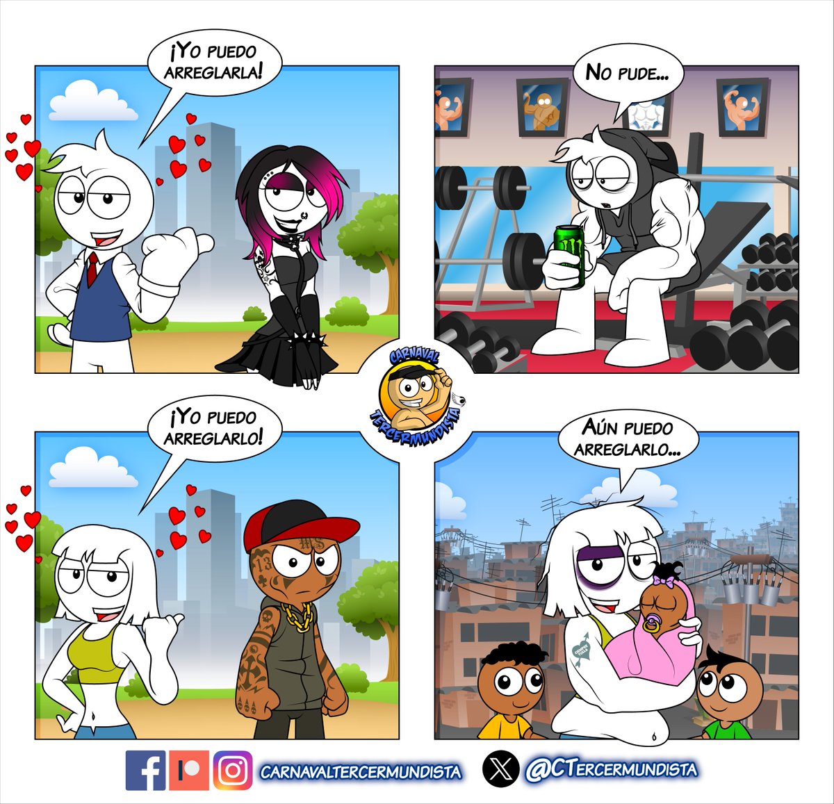 Carnaval Tercermundista tweet media