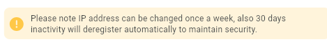 With Kotak broker you can change static IP once ina week only