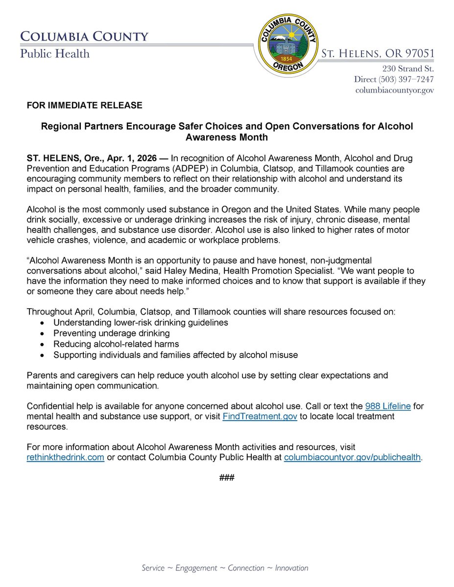 Columbia County OR tweet media