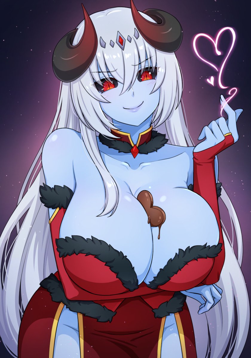 Frost_Works's tweet photo. The Demon Queen demands your full attention~ https://t.co/eY3CZo0Sm3