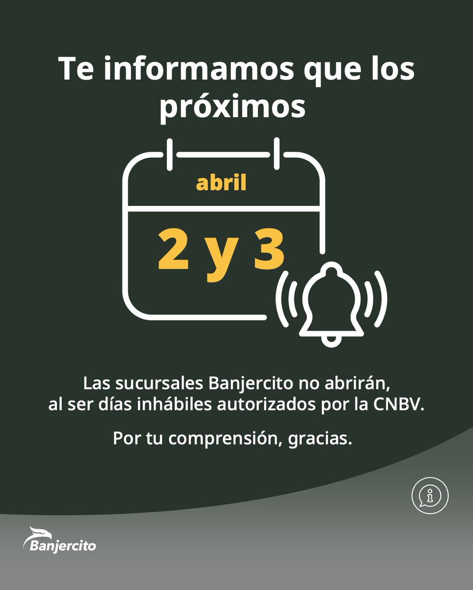 Banjercito SNC tweet media