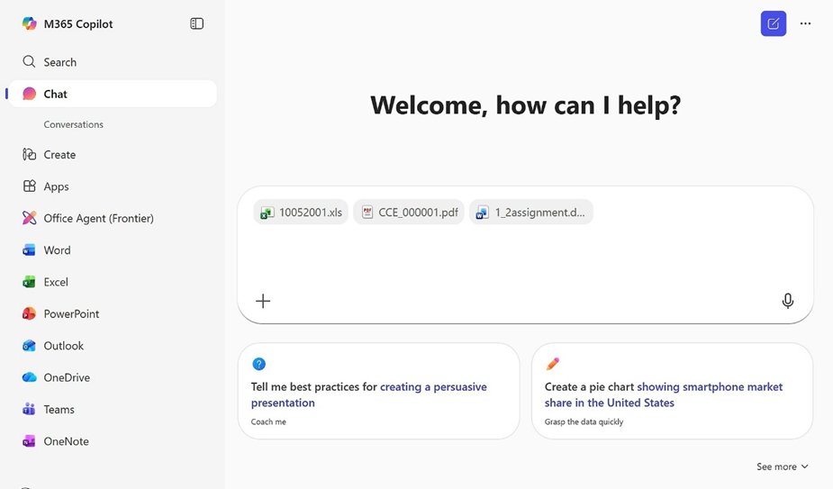 MSTCommunity's tweet image. Coming soon in Copilot Chat: 
📂Upload different content types together — to get faster, more complete answers. 
See what else is new in March → 
👉 msft.it/6010QL6X8 
#Copilot #Microsoft365