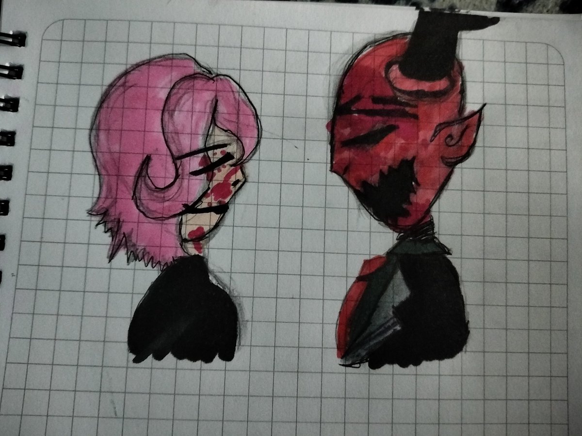 DealMaker305's tweet photo. A little drawing of oc x Cannon because I'm a fan of mcr 👾🫀
#darkdeception #ocxcannon https://t.co/Eo8VO8tXZy