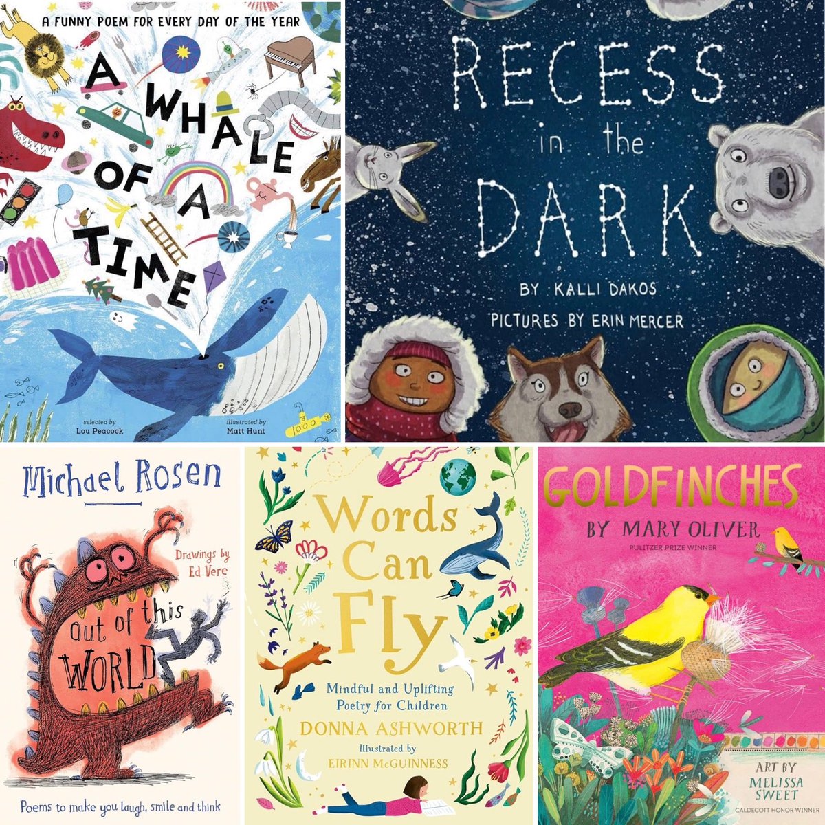 KarenFilewych's tweet photo. It’s here… National Poetry Month! Check out these fantastic poetry collections and powerful novels in verse. #poetry #getinspired #havefun #readaloud #nationalpoetrymonth https://t.co/maODWbKuvx