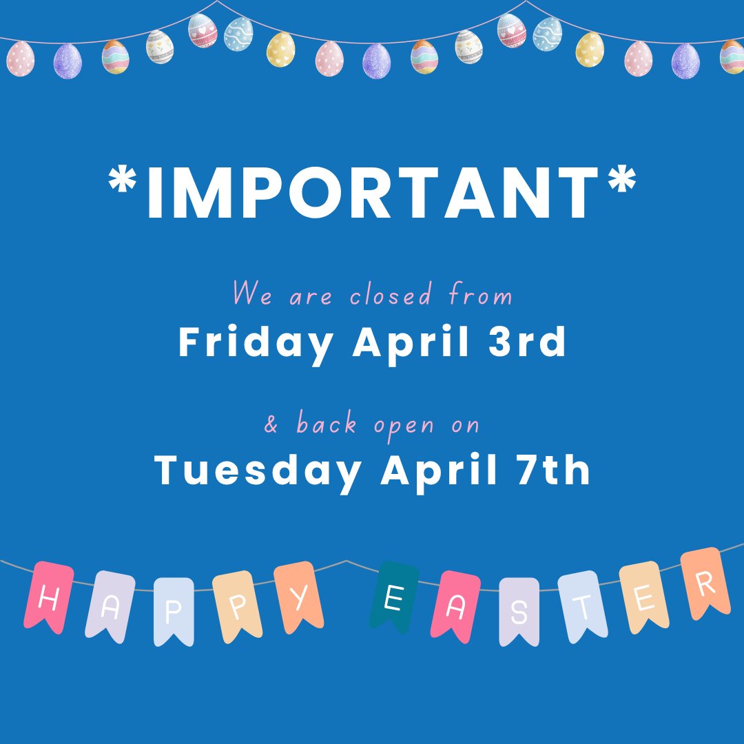 pcexpresssale's tweet image. IMPORTANT!!
We are closed on the upcoming bank holidays so get your tech in this week before Friday.
And we'll be back open the following Tuesday.
#easter #techrepairshop #saletown #phonerepair