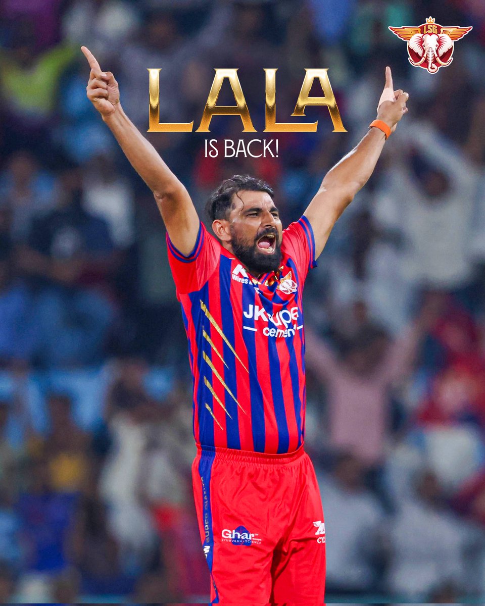 Lucknow Super Giants tweet media