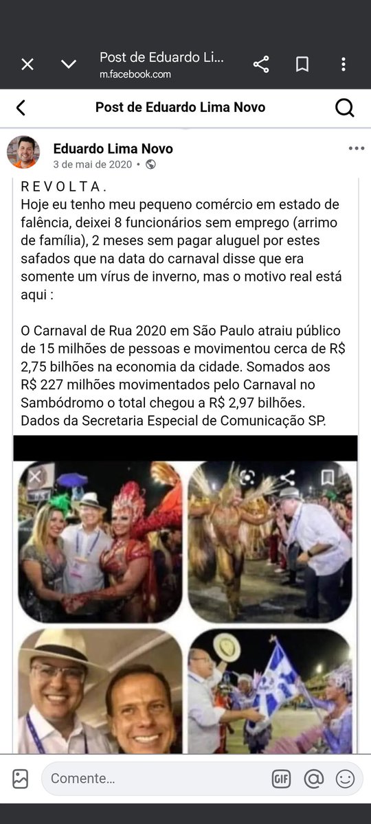 ForaDaCaixaBR1's tweet photo. @FranzeNicolina A sanha para ser a rainha do carnaval era incontrolável.
#DoriaMente
#DoriaComComerciantesEmSP
#DoriaDestruiuARendaDoTrabalhador
#DoriaDifamoiOGovernoBolsonaro
#DoriaAumentouImpostosEmSP
#DoriaNaoCumpriuPromessaaDeCampanha
#ForaDoria https://t.co/wVJ5a9g2Yo