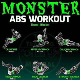FitnessHacks101's tweet image. Looking to level up your core strength at home? Try this Monster Abs Workout: 5 rounds, 6 targeted moves, and only 2 minutes rest between sets. Perfect for all fitness levels—no equipment needed! Save this routine and let us know how you did.

#HomeWorkout #AbsWorkout