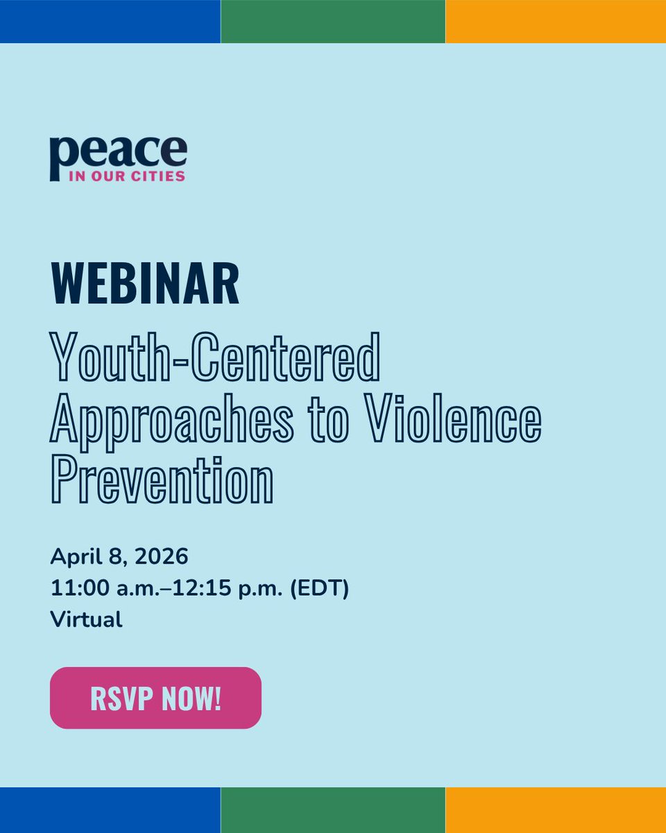 Peace in Our Cities Network tweet media