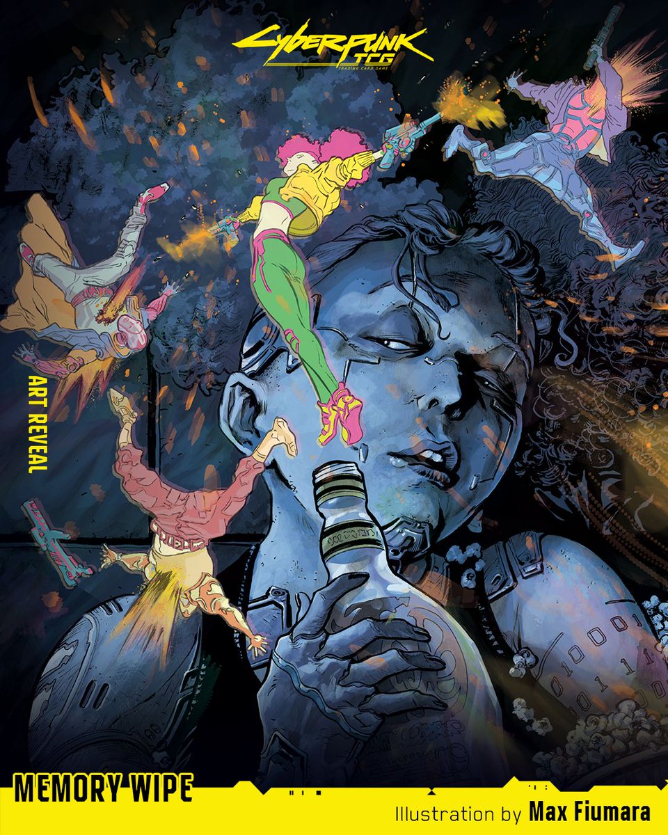 Cyberpunk Trading Card Game tweet media