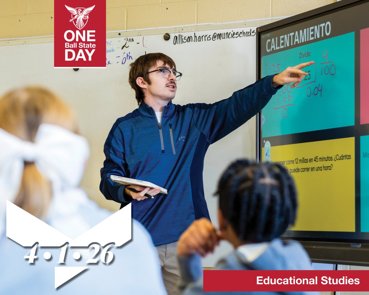 Ball State Teachers College tweet media