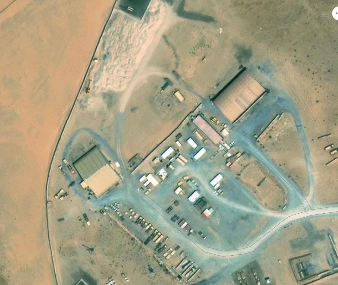 Looks like Iran struck an air defense site at the Ali Al Salem Air Base ...