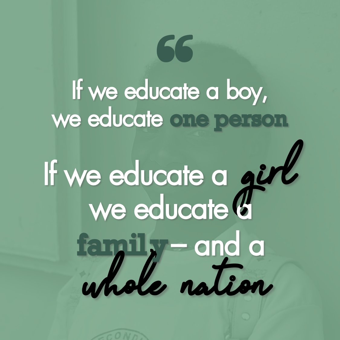 When you educate a girl, you don’t just change one life — you change generations. 🌍✨

#GiveGirlsAChance #EducateAGirl #GirlsEducation #EmpowerGirls #ChangeMakers #FutureLeaders #SDG5