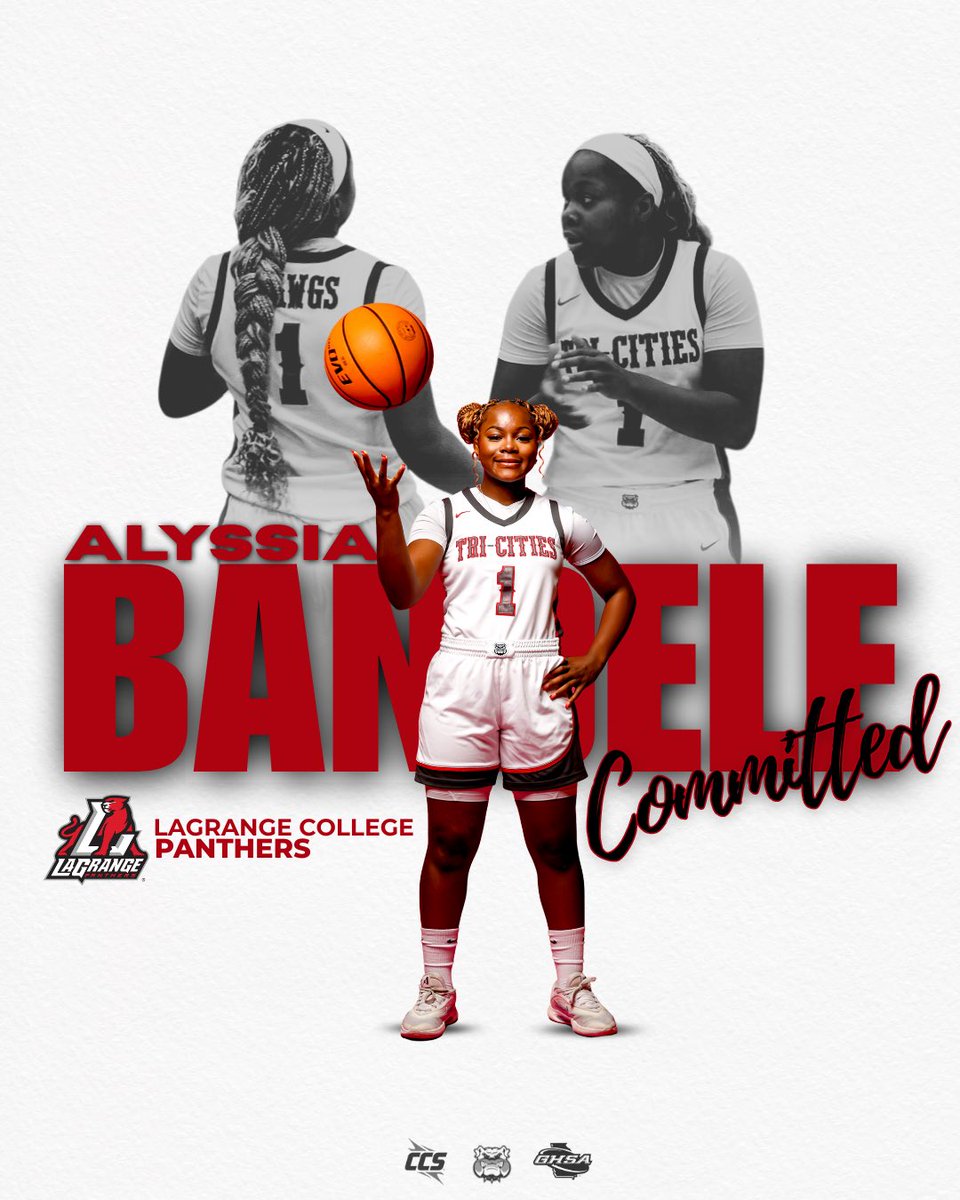 _AlyssiaB's tweet photo. I am proud and blessed to that I am officially committing to LaGrange College to continue my academic and athletic career! Thank you to God, my family, coaches, teammates, and everyone who supported me. Go Panthers! @KyleSandy355 @PGH_Georgia @NHS0824 @ps_nation_ @LCPanthersWBB https://t.co/maQwF7iGnl