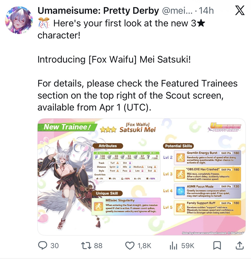 Satsuki Mei | めいちゃん tweet media