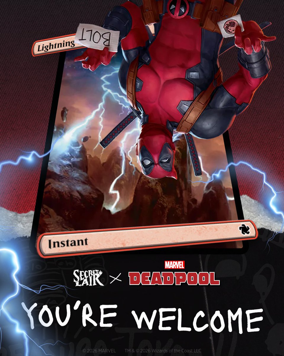 MTG Secret Lair tweet media