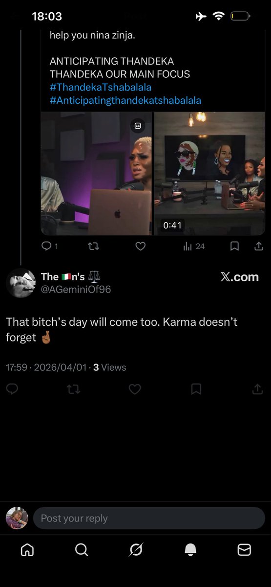 Thalians are fucking lunatics! 🤣 karma how when people voted for Liema to win? Le tlwaela Liema masepa actually.