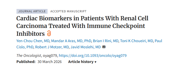 Toni Choueiri, MD tweet media