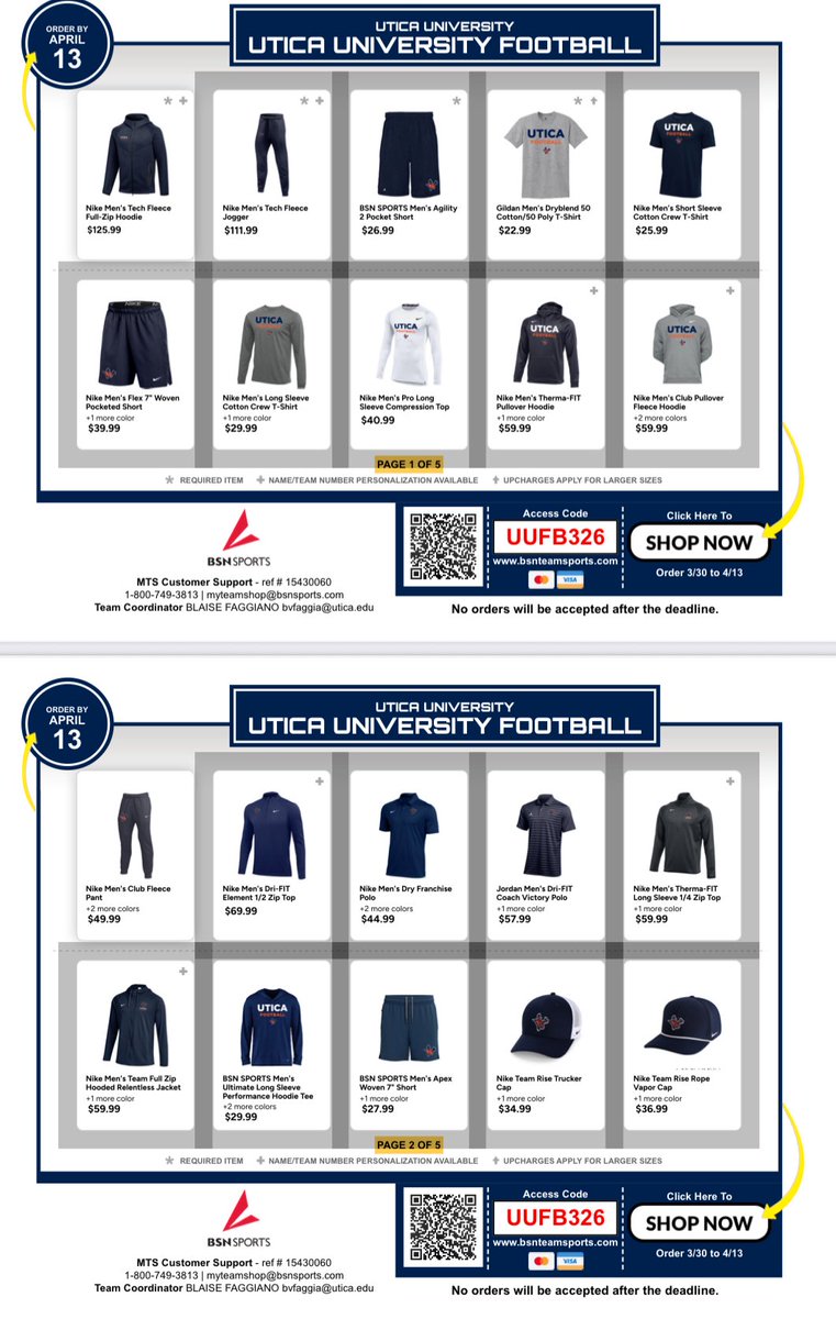 Utica Football tweet media