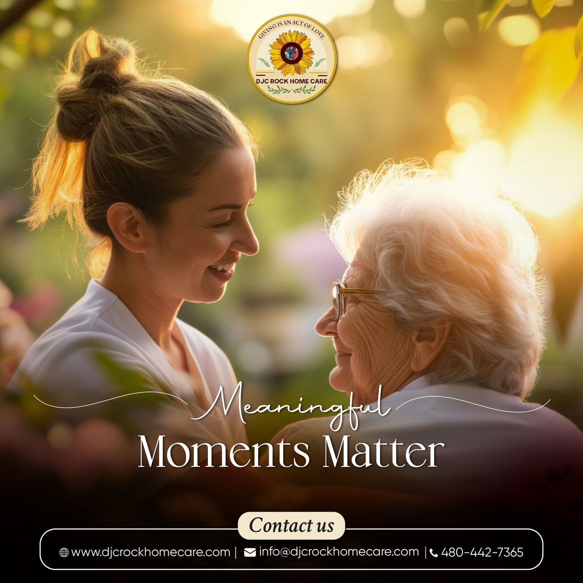 DJC_RockHomCare's tweet photo. Connection is care, too. DJC Rock Home Care provides social support through friendly conversation, light games, music, and companionship—helping seniors feel seen, heard, and less alone every day.

📞 480-442-7365
🌐 https://t.co/ExrtR4Q49F

#DJCRockHomeCare #SocialSupportAZ https://t.co/y2LCrRqZRX