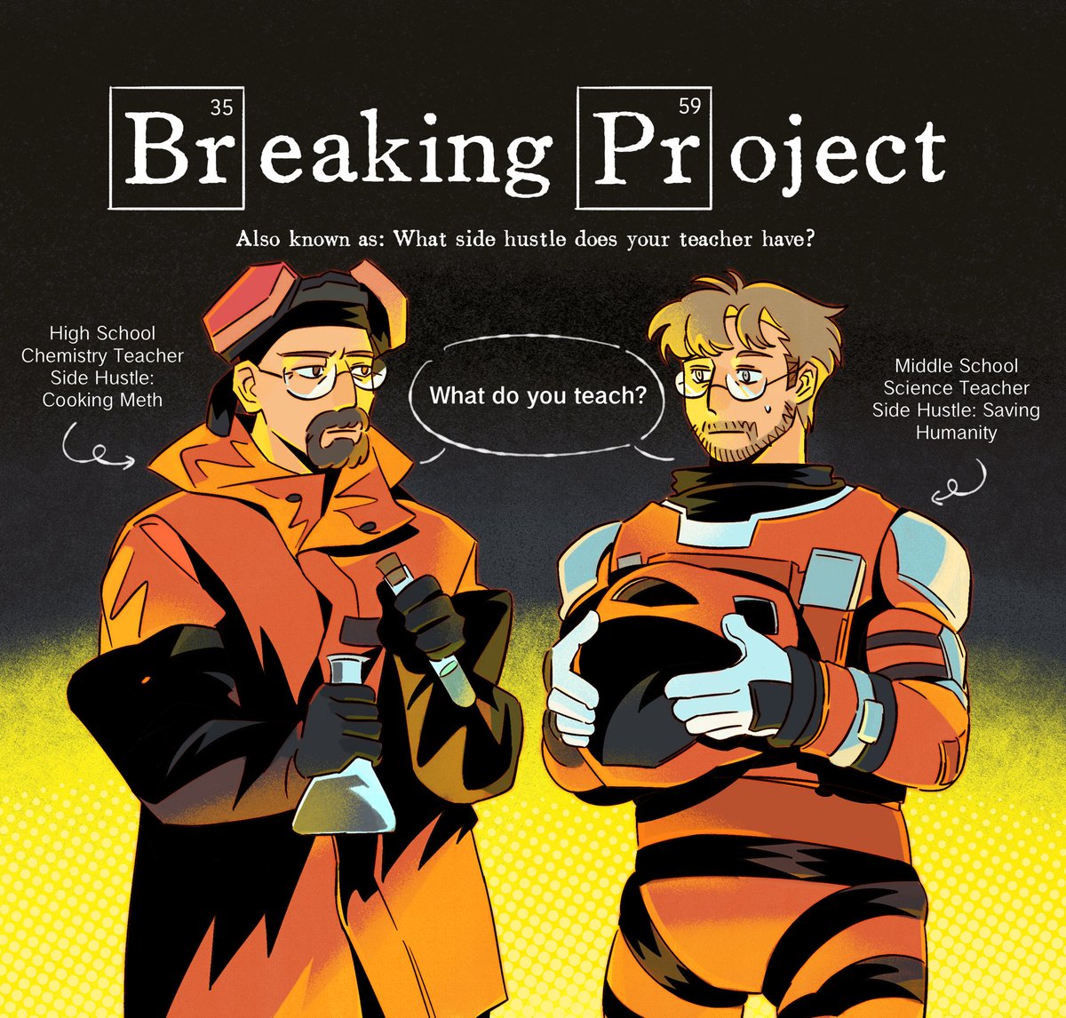xixixixi1037's tweet image. You never know what your teacher does after class……😇😇😇
#BreakingBad #projecthailmary