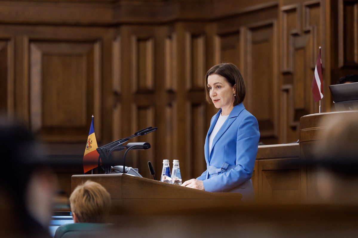 Maia Sandu tweet media