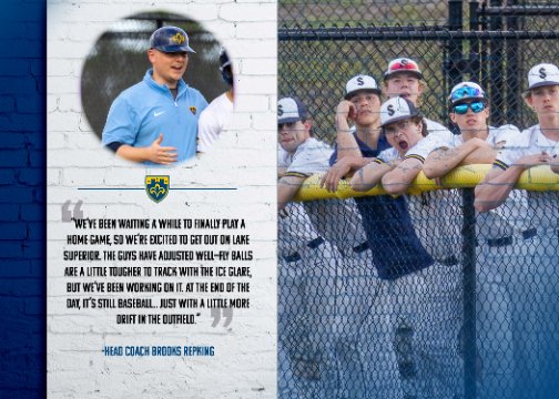 CSSsaints's tweet photo. .@cssbaseball Head Coach Brooks Repking is excited to move forward this season after this very real announcement. #AprilIsHere https://t.co/LntgP99Yyu