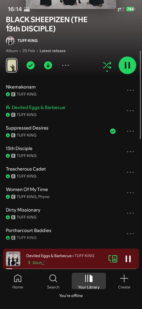 chydeerz4's tweet photo. The titles of the songs can never prepare you for what youโre about to hear๐ญ๐#tuffking https://t.co/CG2Kt2cQhK