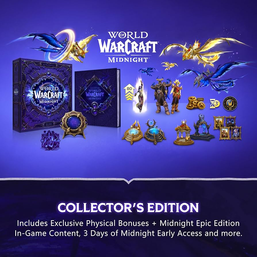 🌙WoW Midnight Collector's Edition UK Giveaway🌙

I've teamed up with <a href="/Blizzard_Ent/">Blizzard Entertainment</a> to give away 2 Collector's editions of Midnight! 
If you want to win, you must be from the UK and over 18. 
All you have to do is like and retweet this post

2 Winners will be picked out on Monday